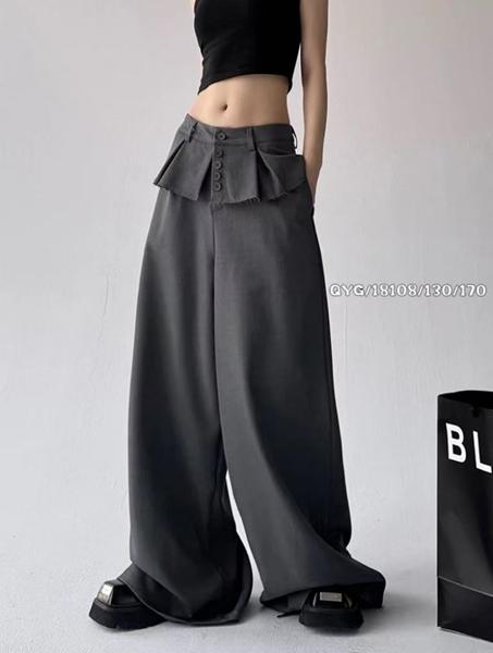 Штаны спорт Major (120-160) 18108 d.grey (деми)