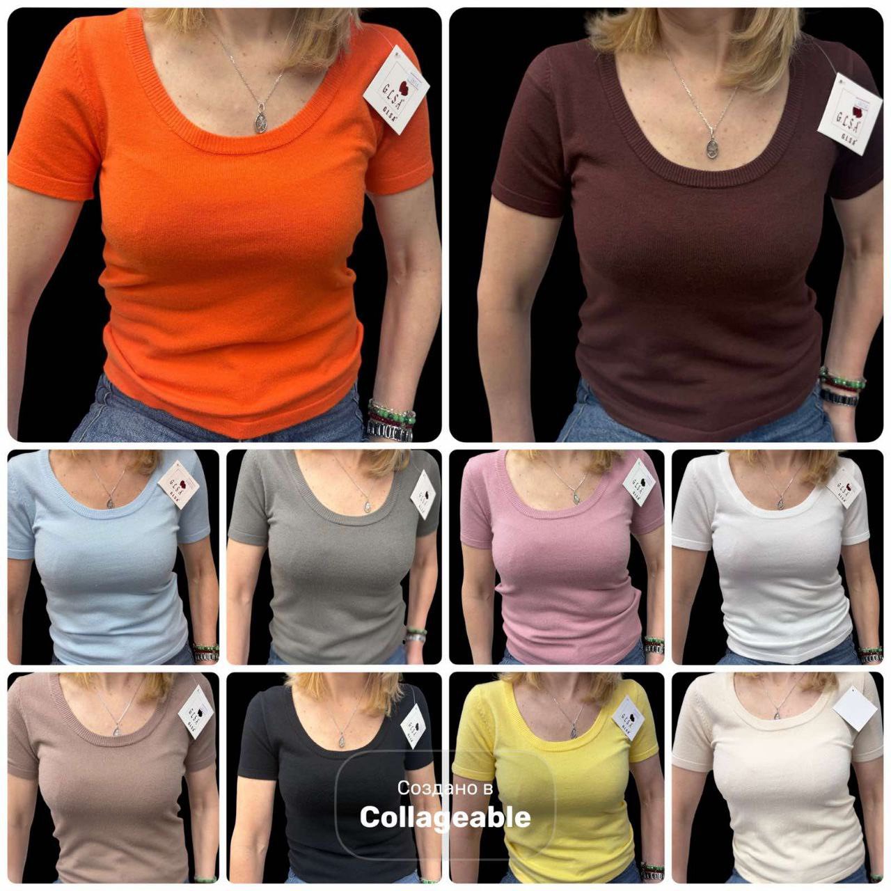 Футболка LeVisha (52-56) 26114 l.beige (лето)