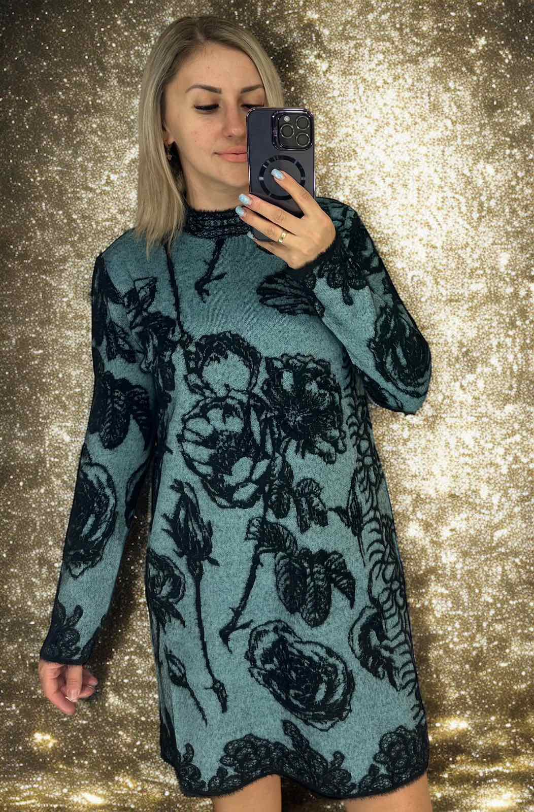 Платье LeVisha (48-52) 26280 mint (деми)