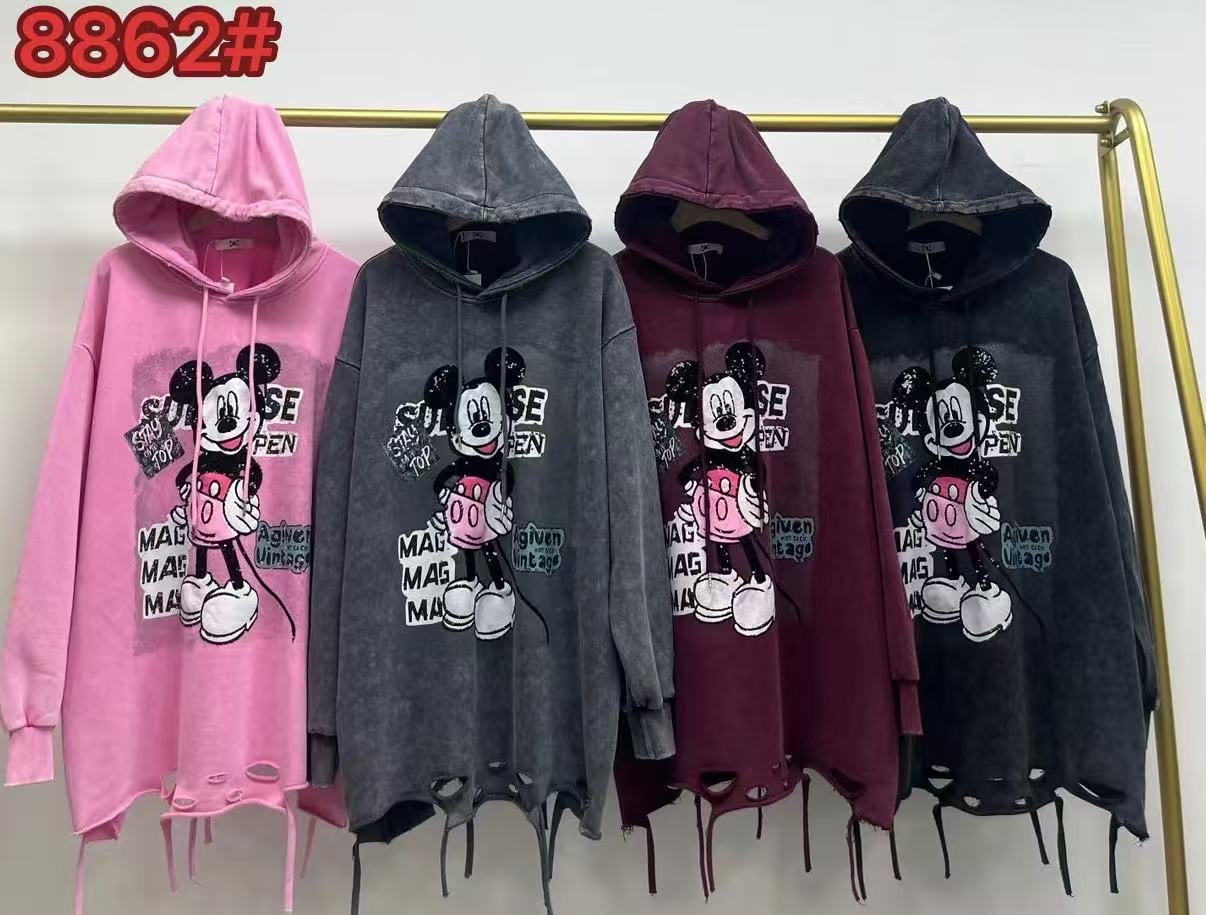 Батник Saint Wish (one size) 8862 grey (деми)