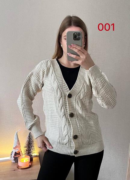 Кофта FSN (42-48) 001 l.beige (деми)