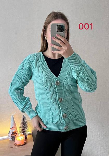 Кофта FSN (42-48) 001 l.blue (деми)