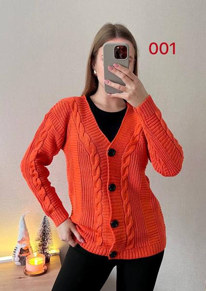 Кофта FSN (42-48) 001 orange (деми)