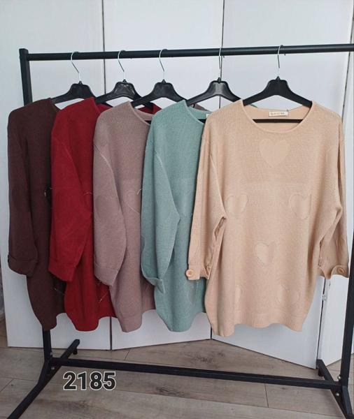 Свитер FSN (52-56) 2185 d.beige (деми)