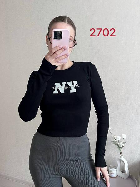 Свитер FSN (42-46) 2702 black (деми)