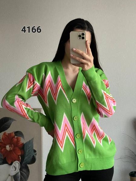 Кофта FSN (46-52) 4166 green (деми)