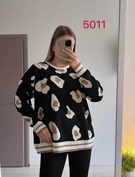 Свитер FSN (42-48) 5011 black (зима)