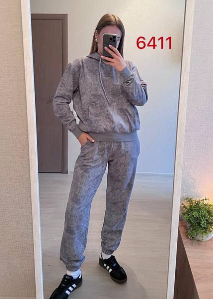 Костюм спорт FSN (44-50) 6411 grey (деми)