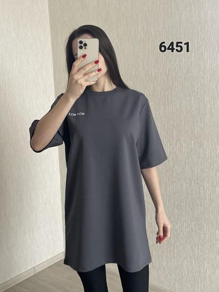 Туника FSN (44-48) 6451 d.grey (лето)