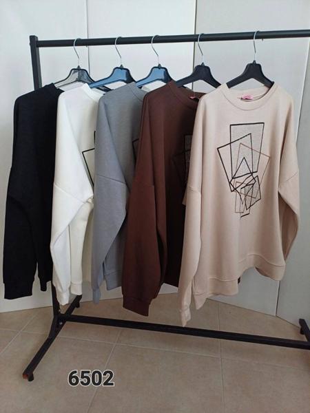 Свитер FSN (52-58) 6502 black (деми)