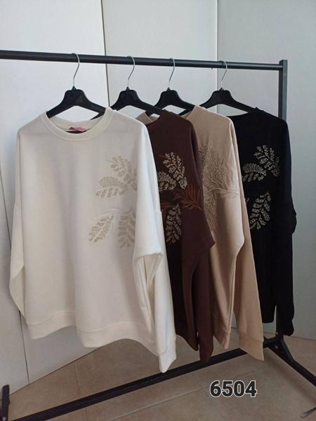 Свитер FSN (52-58) 6504 black (деми)