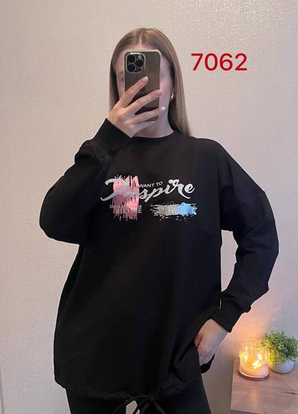 Свитер FSN (46-52) 7062 black (деми)