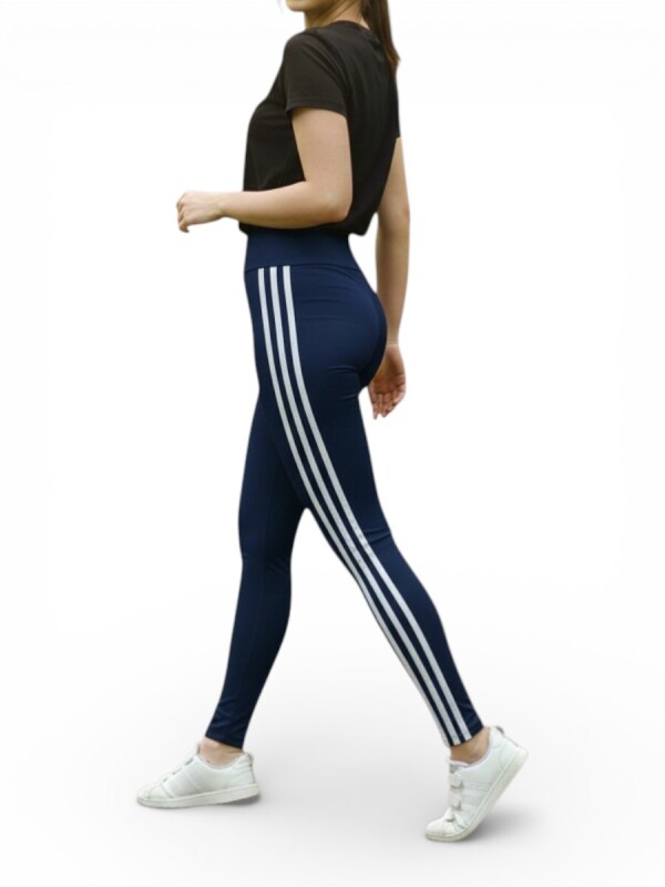 Лосины Sport style (S-XL) 5253 navy (деми)