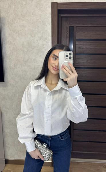 Рубашка Valentina (42-50) 5 white (деми)