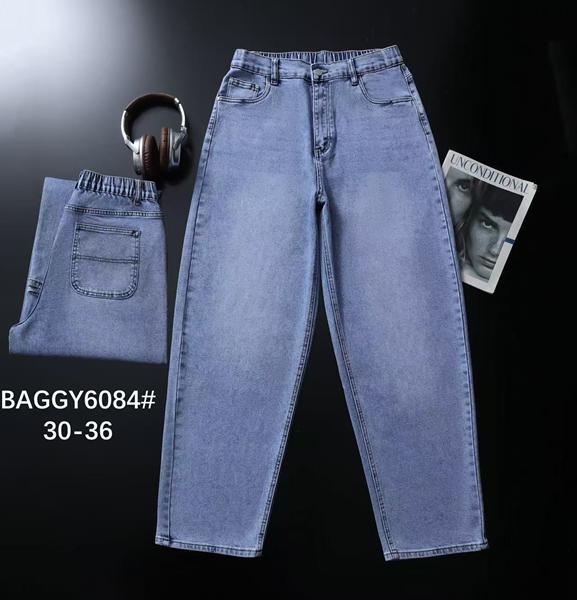 Джинсы Vindassion (30-36) 6084 l.blue (деми)