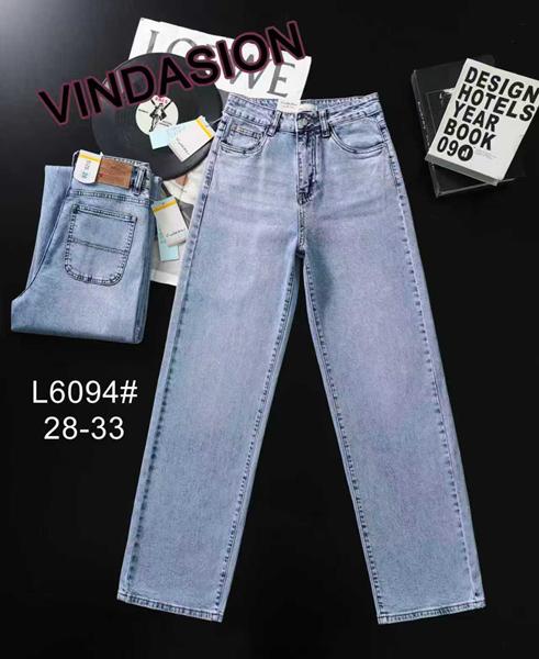 Джинсы Vindassion (28-33) L6094 l.blue (деми)