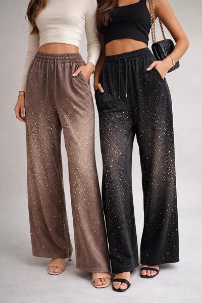 Штаны Lora (M-XL) LR1121 beige (деми)