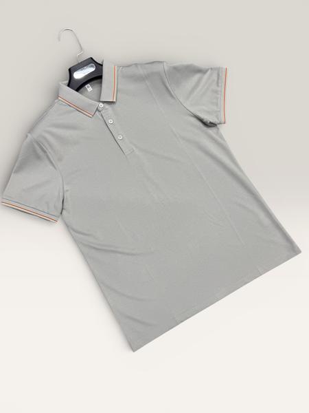 Футболка F.T.H (L-4XL) F820 l.grey (лето)