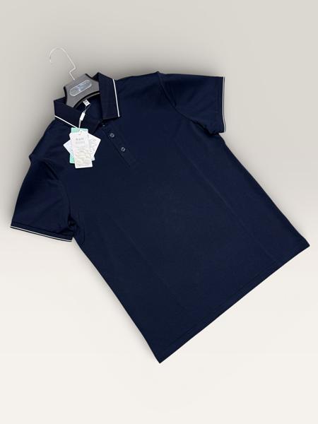 Футболка F.T.H (L-4XL) F823 navy (лето)