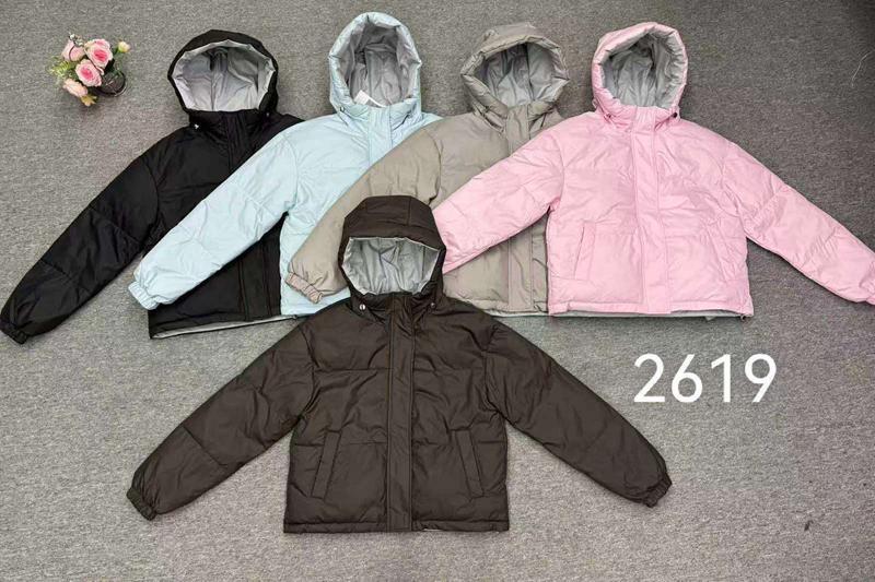 Куртка Oukali (M-2XL) 2619 brown (деми)