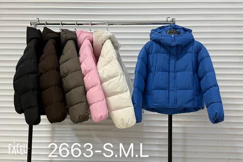 Куртка Oukali (S-L) 2663 milk (деми)