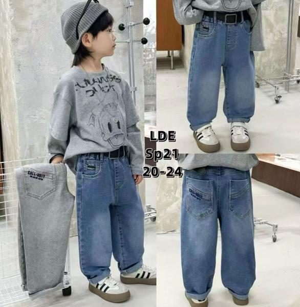 Джинсы Фунтик (4-8) SP21 blue (деми)