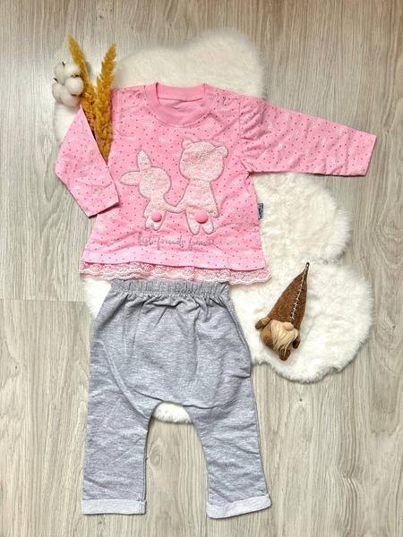 Костюм Emir kids (0.6-1.6) 1002 pink (деми)