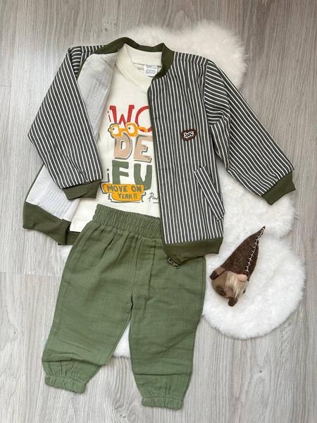 Костюм Emir kids (0.9-1.6) 949 green (деми)