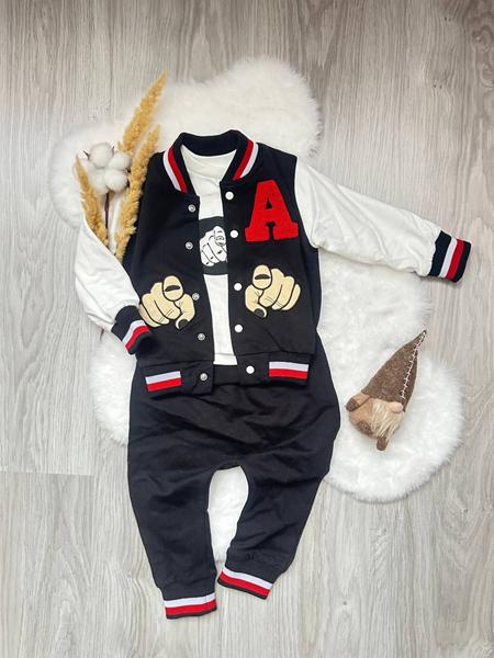 Костюм Emir kids (0.6-1.6) 958 black (деми)