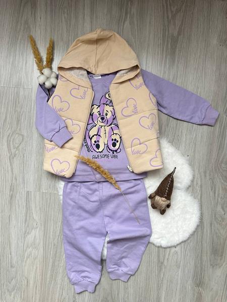 Костюм Emir kids (0.9-2) 977 lilac (деми)