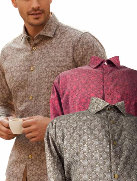 Рубашка Mary Poppins (3XL-6XL) 7204 grey (деми)