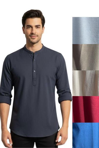 Рубашка Mary Poppins (S-2XL) 7205 d.grey (деми)