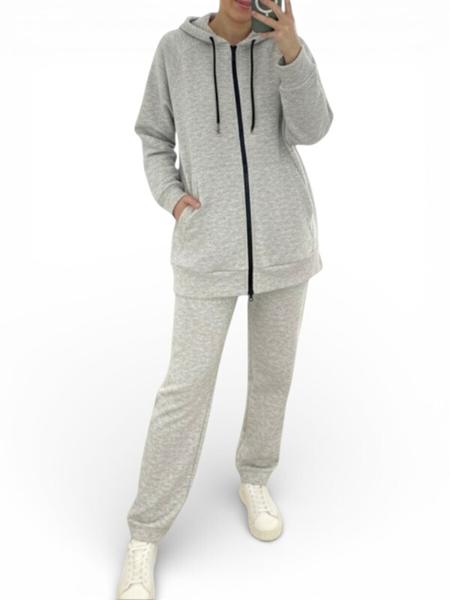 Костюм спорт Sport style (52-66) 12 l.grey (деми)