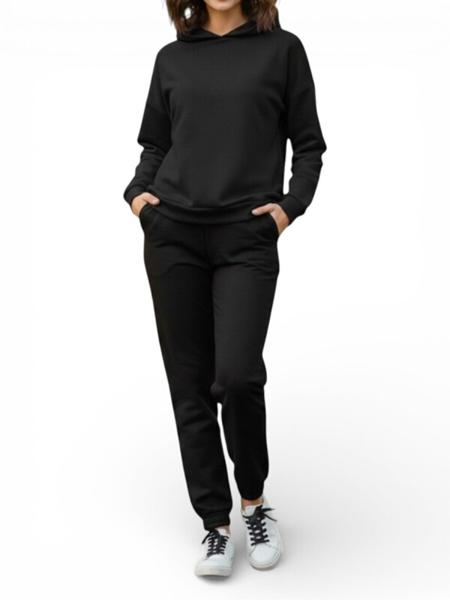 Костюм Sport style (S-XL) 1523 black (деми)