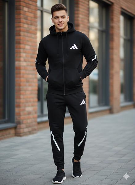 Костюм спорт Moranny (S-2XL) MR601 black (деми)