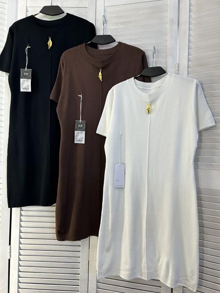 Туника Style Nadezhda (one size) 6071 brown (лето)