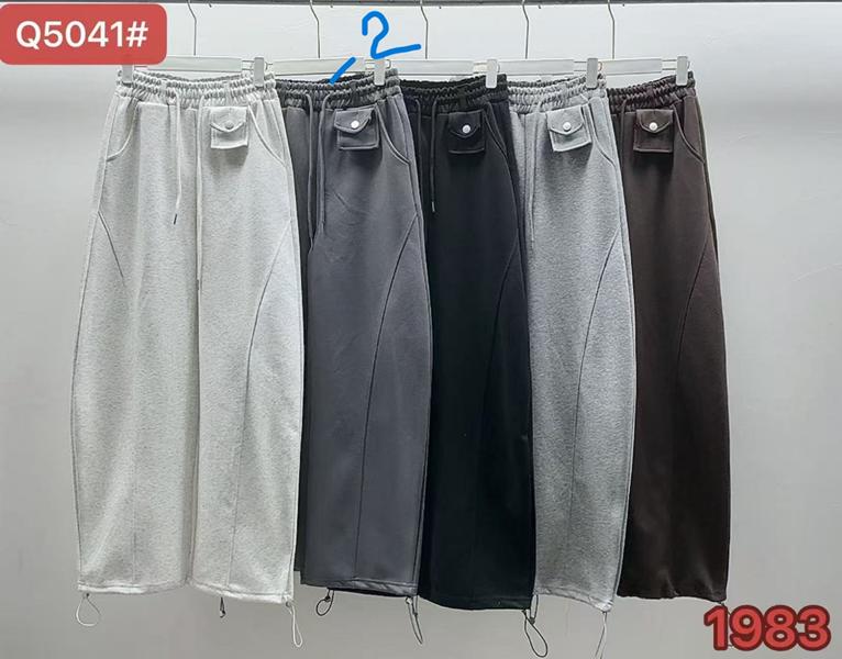 Штаны спорт Style Nadezhda (42-48) Q5041-2 d.grey (деми)