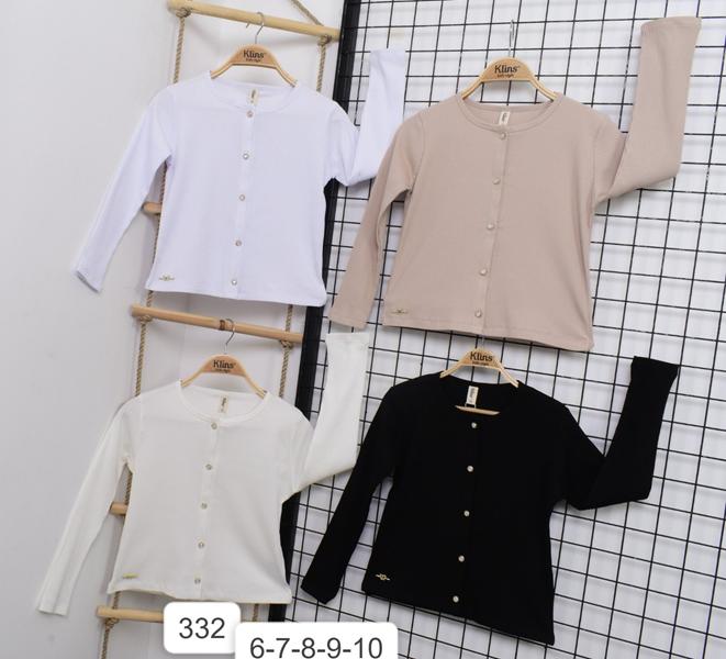 Кофта Meloria (6-10) 332 black (деми)