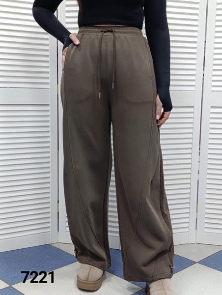 Штаны спорт MMC clothes (44-50) 7221 brown (деми)