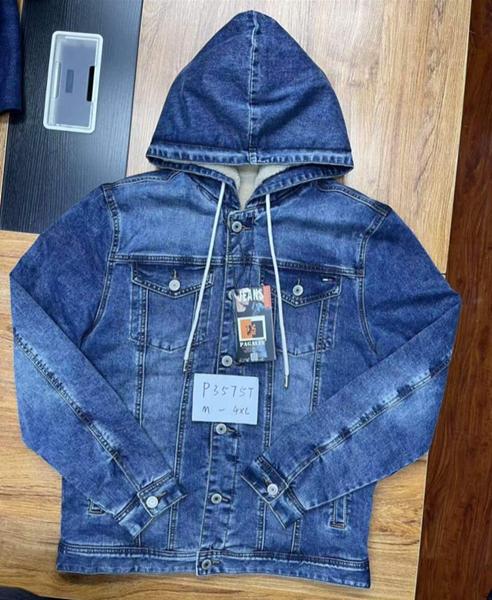 Куртка Maxim Jeans (M-4XL) 3575 blue (деми)