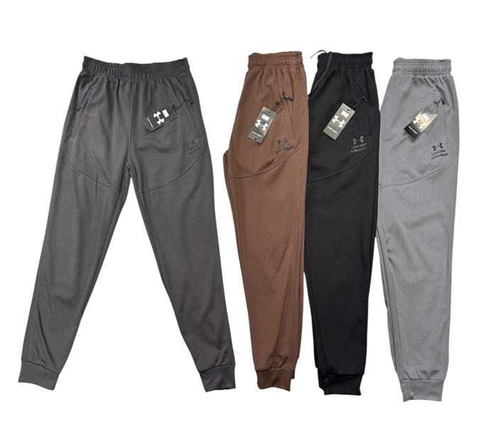 Штаны спорт Phi Hung (48-56) P256 black (деми)