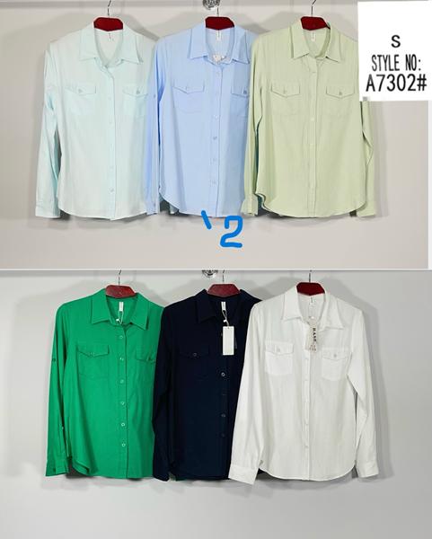 Рубашка BASE (40-48) 7302-2 l.blue (деми)