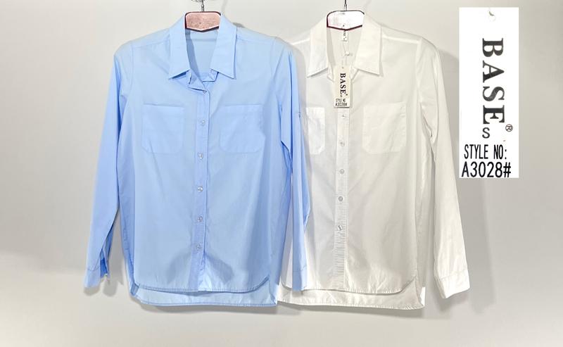 Рубашка BASE (44-52) A3028 white (деми)