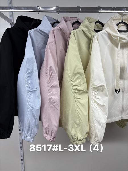 Куртка Jacket (L-3XL) 6605 black (деми)