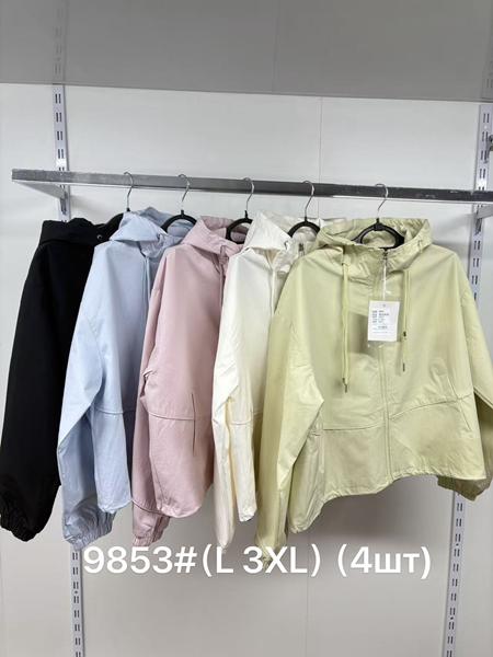 Куртка Jacket (L-3XL) 6621 black (деми)