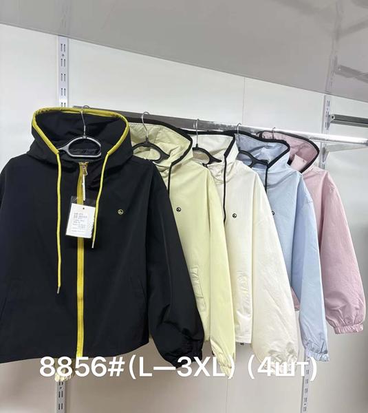 Куртка Jacket (L-3XL) 8856 black (деми)