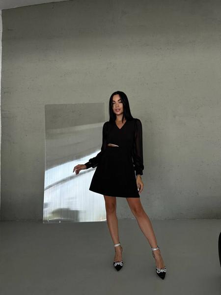 Платье Adam&Eva (42-46) 226 black (деми)