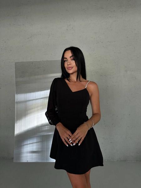 Платье Adam&Eva (42-46) 228 black (деми)