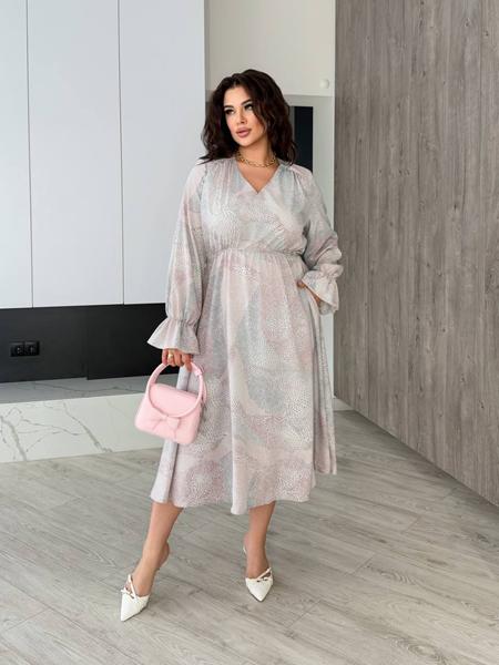 Платье Adam&Eva (50-60) 246 l.grey (деми)