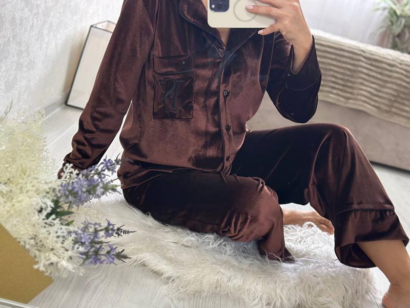 Пижама Adam&Eva (42-52) 271 brown (деми)